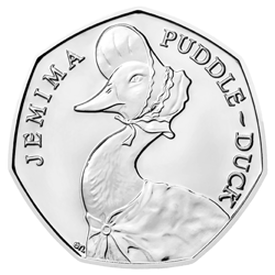 2016 Jemima Puddle-Duck 50p