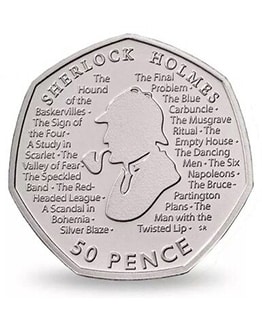 2019 Sherlock Holmes 50P