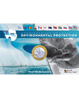 30 Years of Environmental Protection of the Antarctic £2 Coin